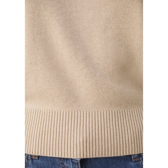 Vanessa Bruno "Cassandra" Knit Top in Beige, size Small - Picture 4 of 11